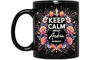 Personalized Coffee Mug - Keep Calm Andria Handle It