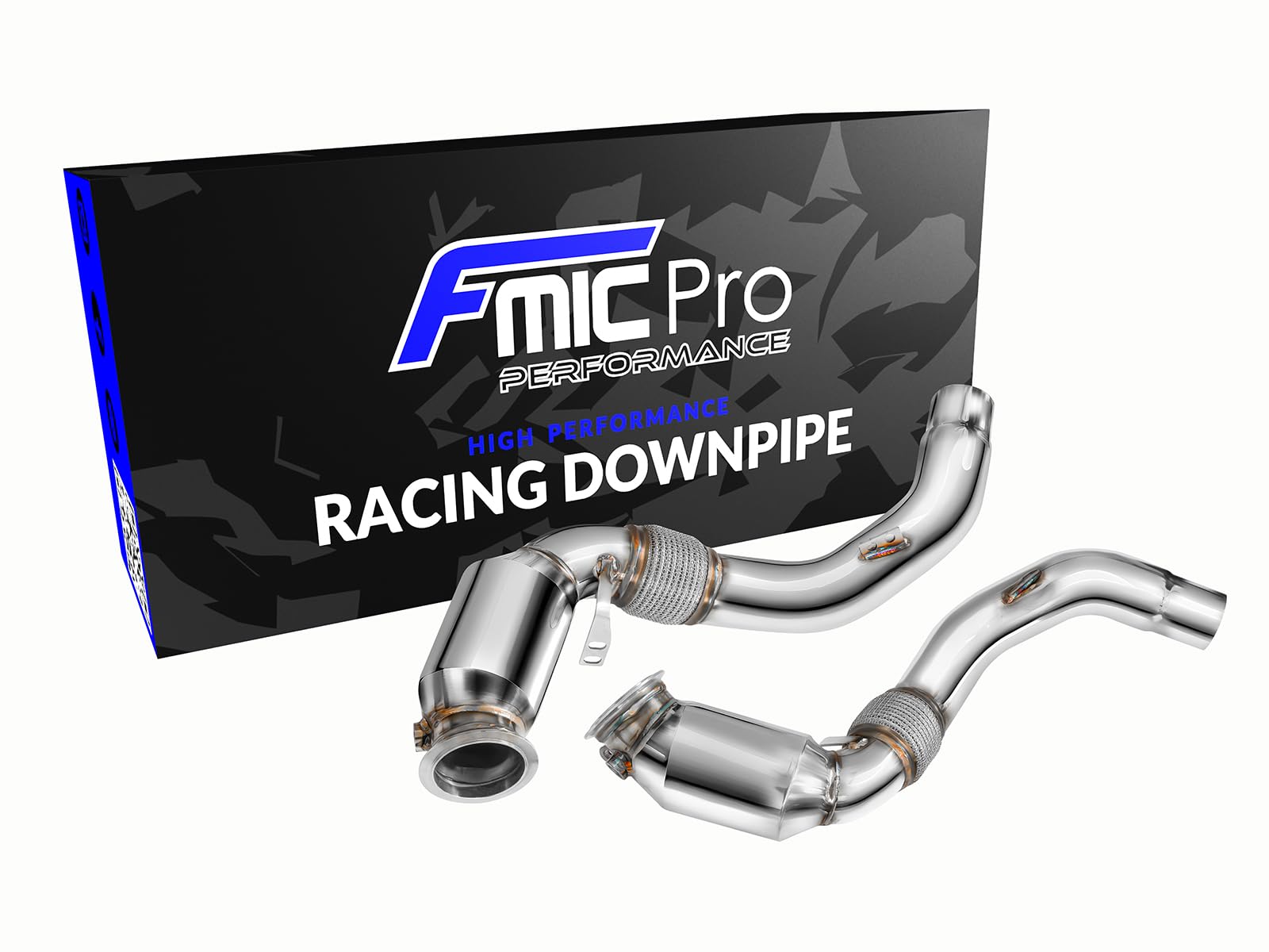 fmic.eu PERFORMANCE Downpipe do BMW F15 F16 X5 50ix X6 4.0 4.4L N63B 2015- sportowy układ wydechowy wydech nierdzewny