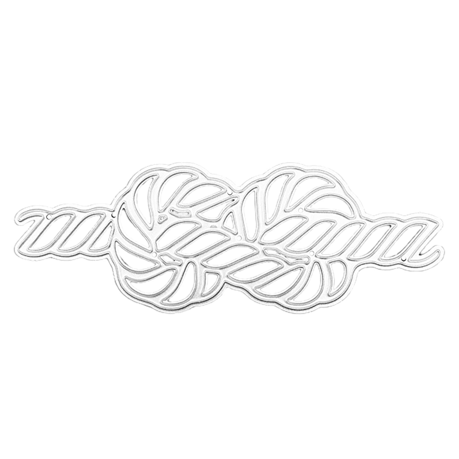 Kalttoy Boys A Rope Die Cuts Cute Flat Knot Metal Cutting Dies Embossing Stencils Mold For Lbum Cards Envelope Scrapbooking-Decor Rope Cutting Dies Metal Flat Knot Die-Cut Embossing Scrapbooking Decorations
