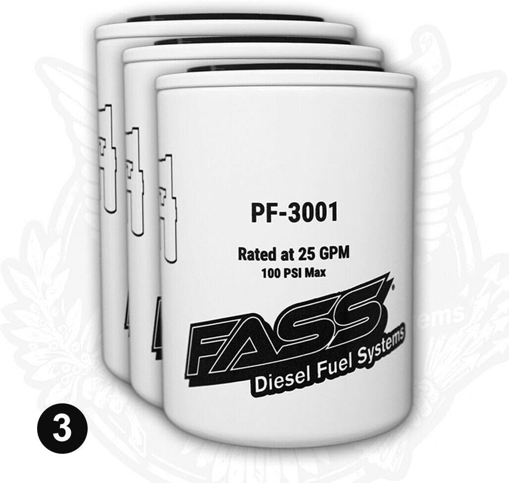 Fuel Systems Fleet Filter Pack; Fuel Filter & Water Seprator Pack Of 6 | (3) XWS-3002 | (3) PF-3001