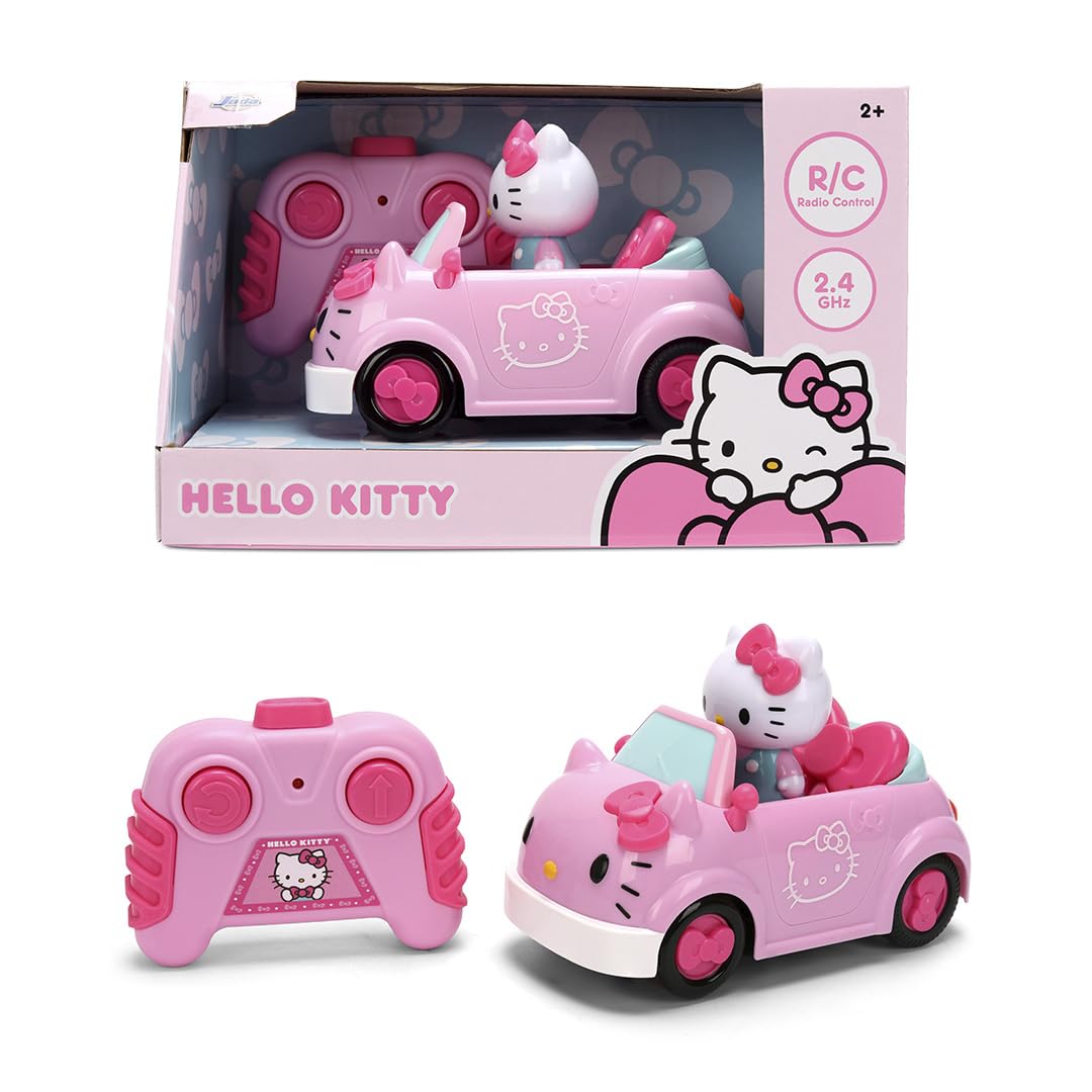 Amazon.com: Jada Hello Kitty RC Car 1:32 Scale Vehicle – Simple