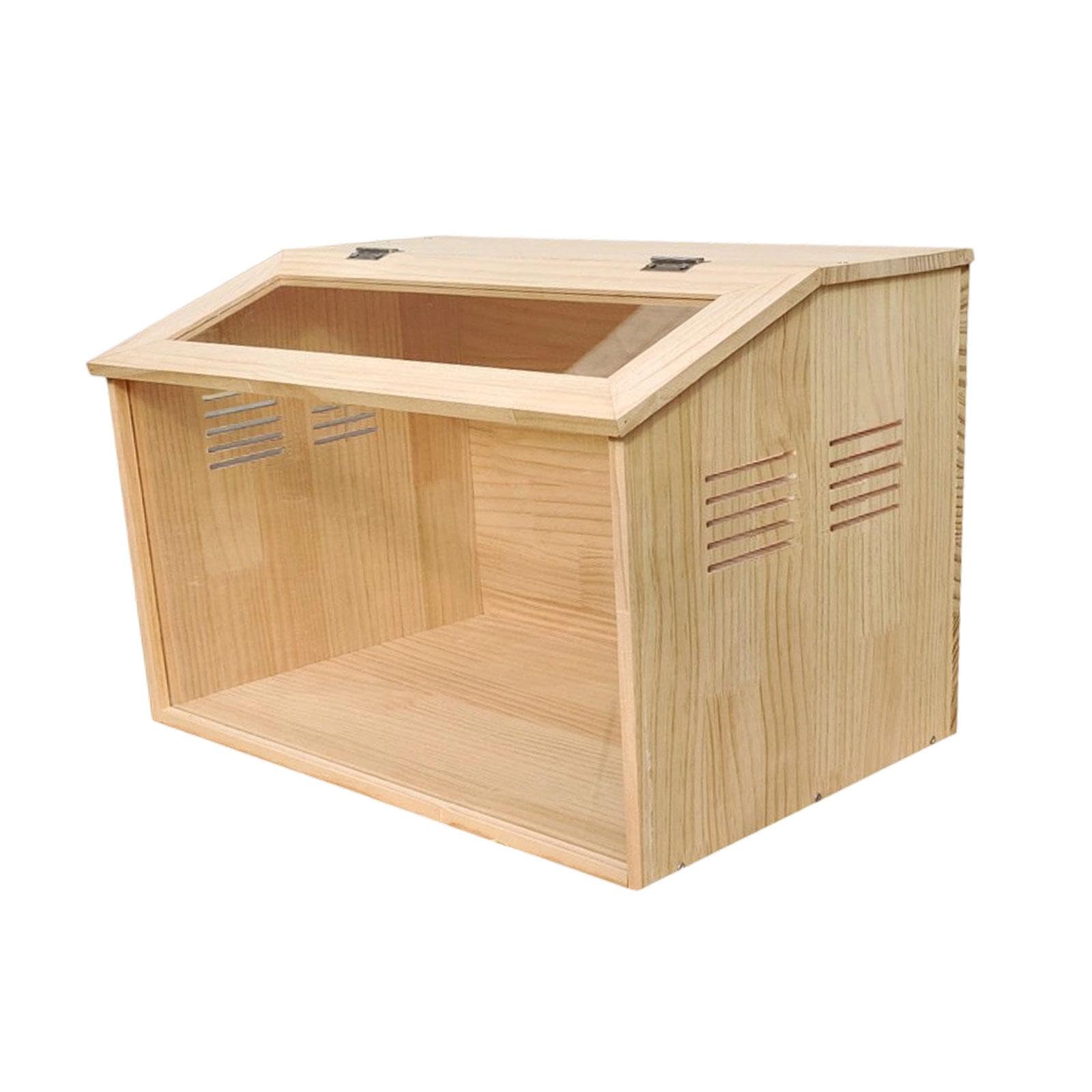 Sharplace Incubadora de, Gallinero, Hábitat para Mascotas, Hábitat para Animales Pequeños, Hámster, Transparente, Versátil, Jaula para Codornices, Gall, 40x30x30cm