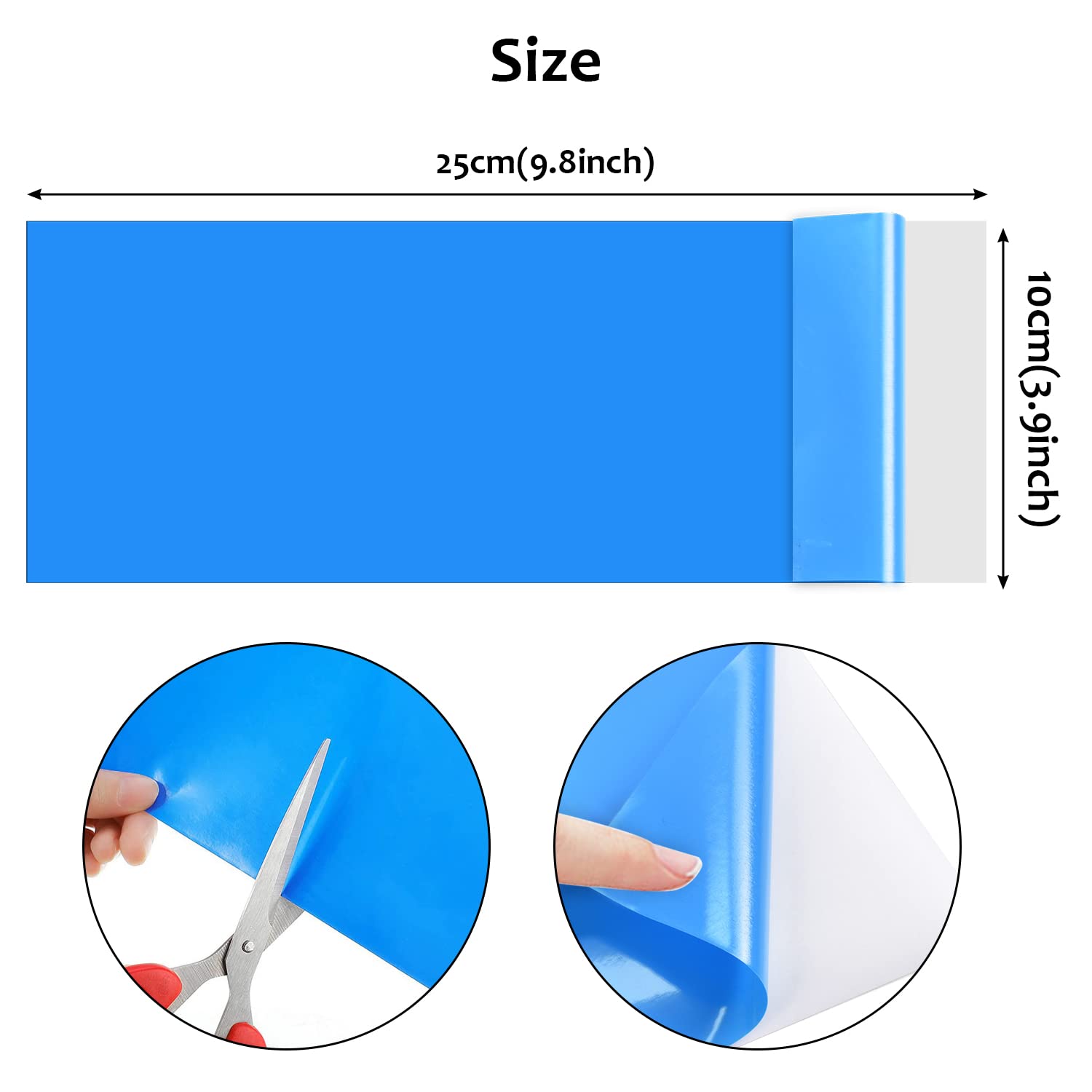 MSBD - 10 Pièces Patchs De Réparation De Piscine, Patchs De Réparation