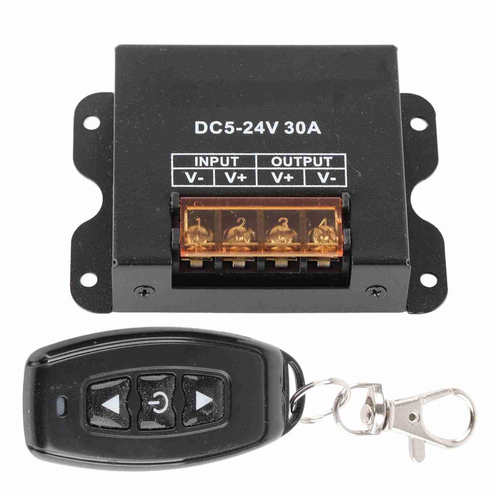 Mini Telecomando Rf Per Dimmer Monocolore Supporto Magnetico