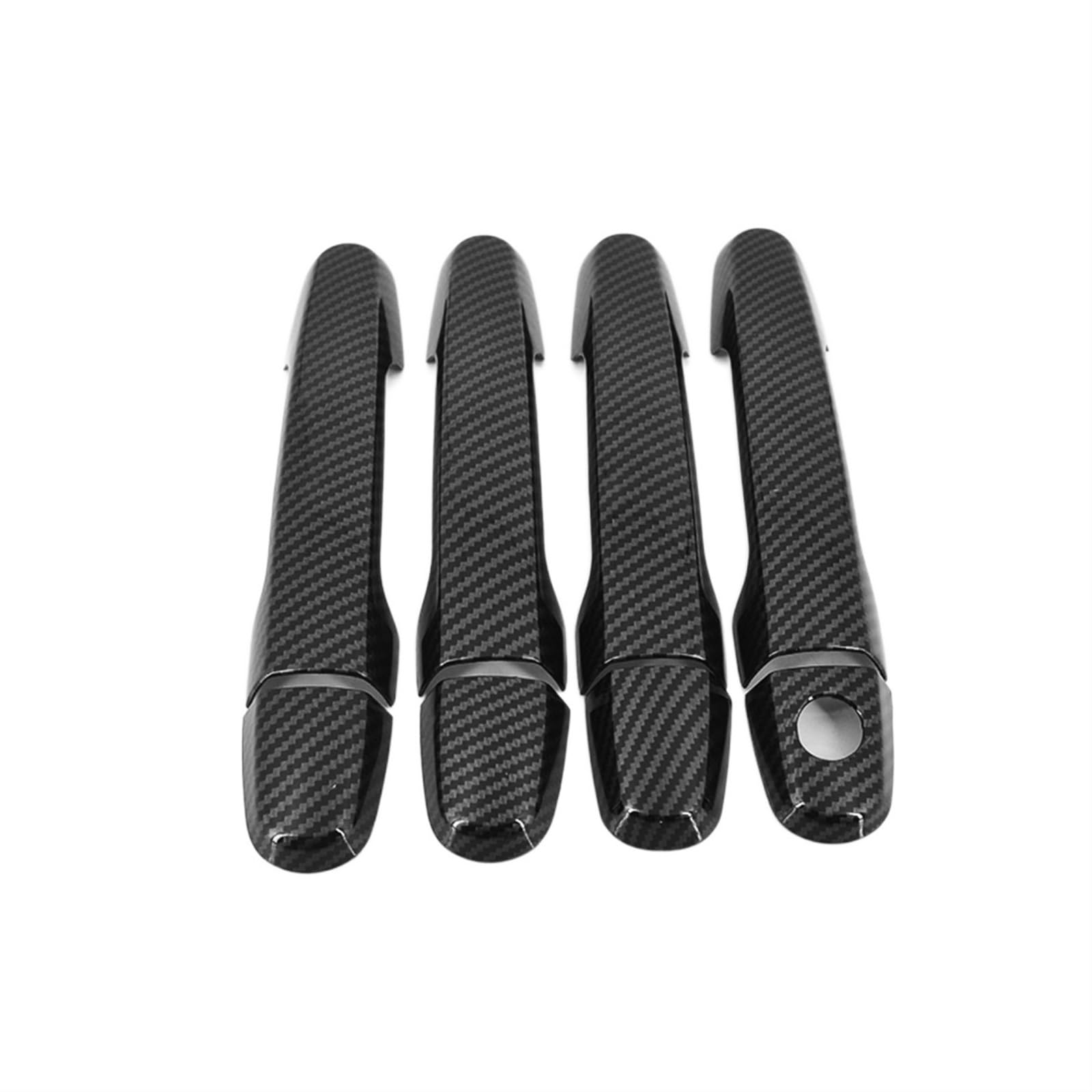 Drezzo 1 Keyhole 1 Car Exterior Door Handle Car Door Handle Cover Bowl Trim For Toyota For Corolla For Axio For Altis 2008-2013(1 Keyhole 1)