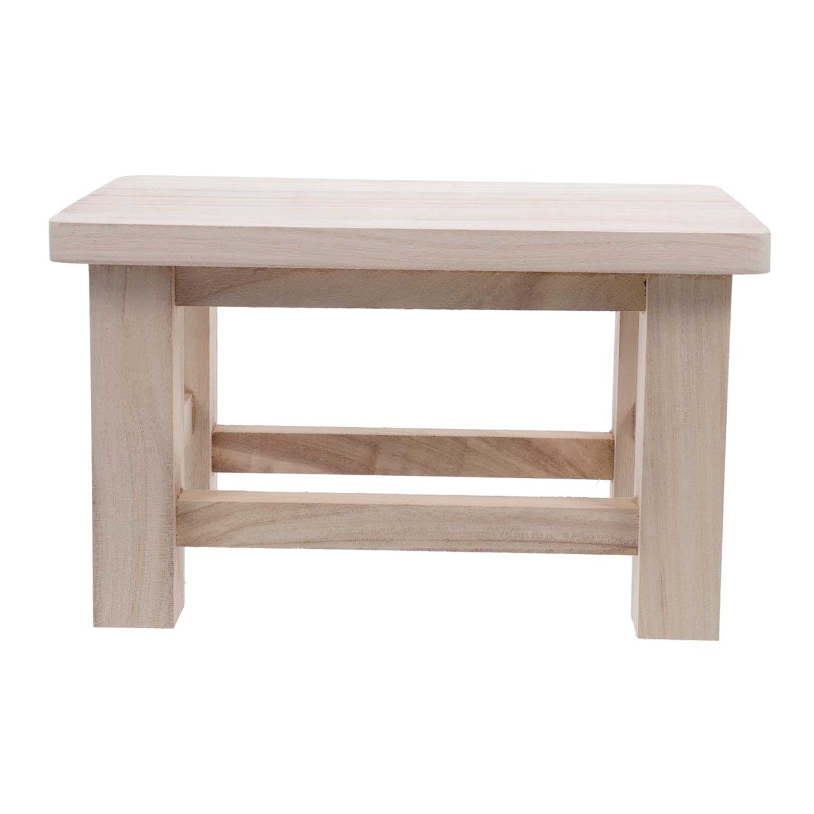 Petit tabouret multifonctionnel en bois massif pour enfant