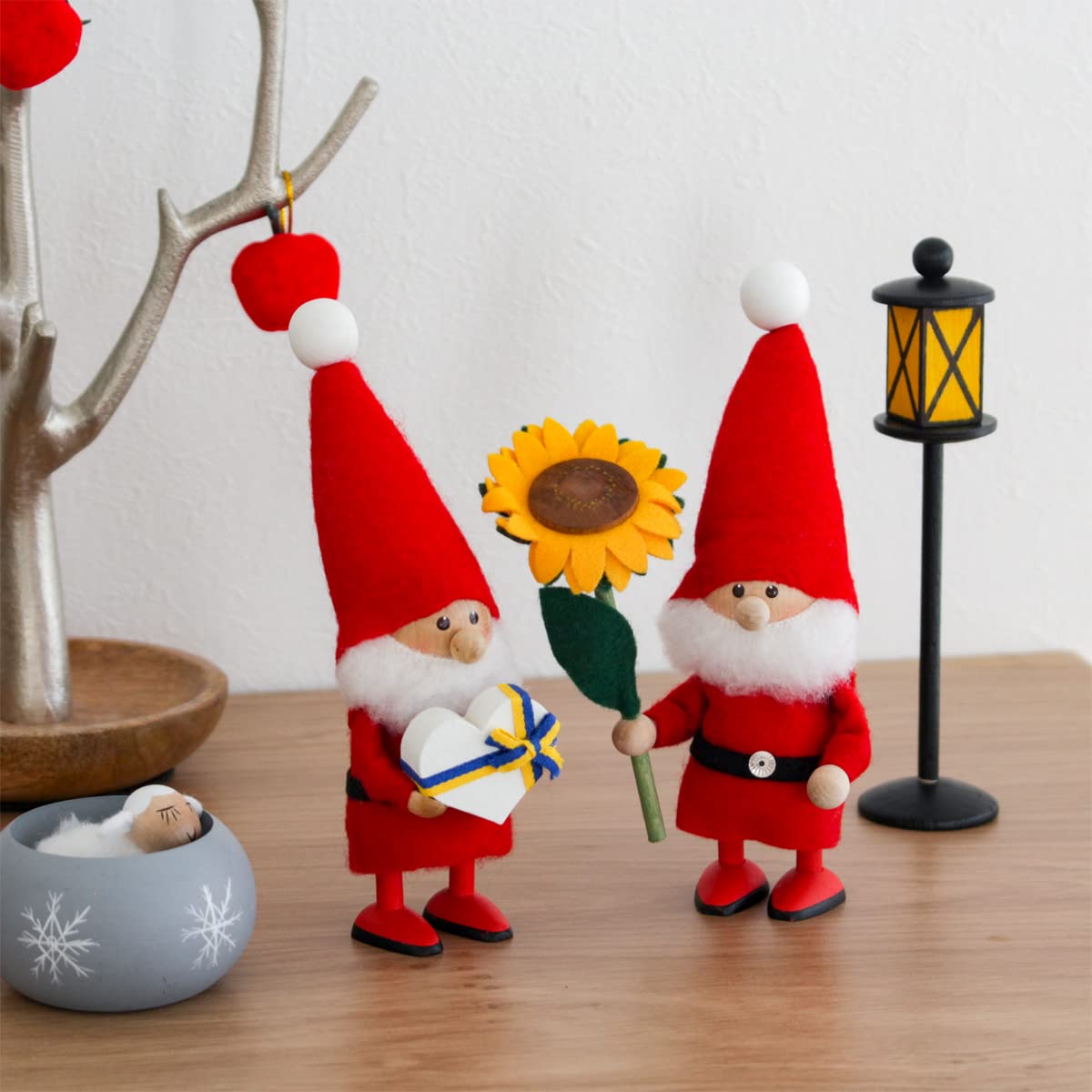 Amazon.co.jp: ノルディカ ニッセ クリスマス 木製人形 ハートフル
