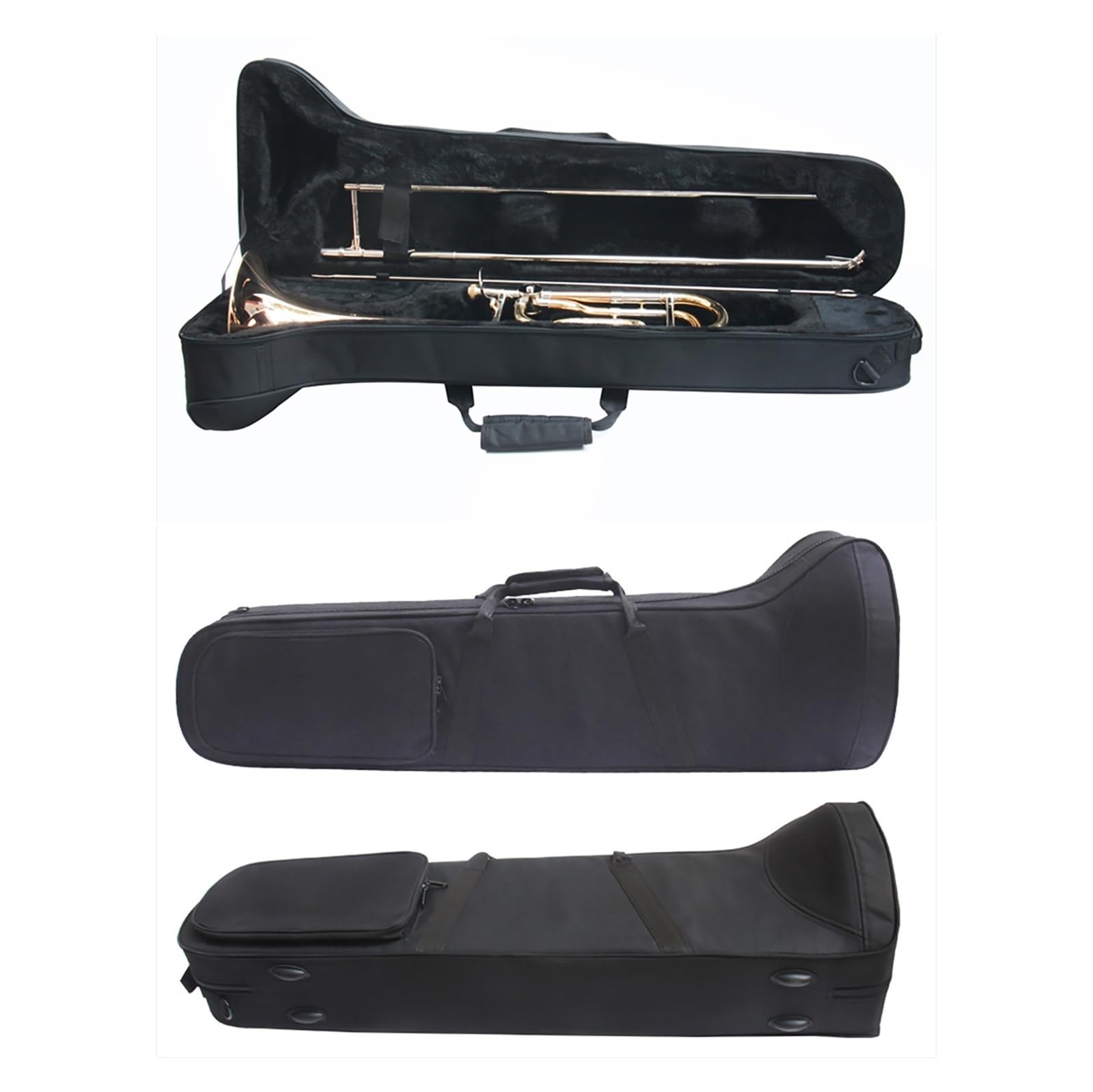 Puzon Puzon tenorowy B dur Instrument profesjonalny przeznaczony dla dorosłych
