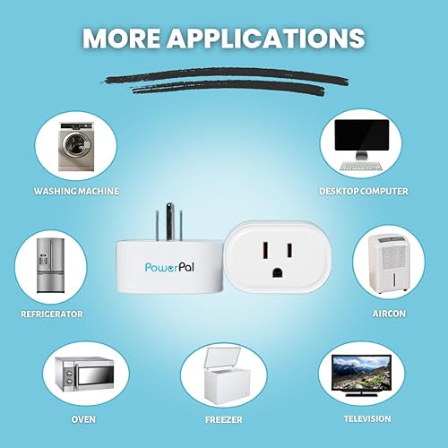 Miniatura 5 de Dispositivo de monitoreo de energía Power Pal. Enchufe inteligente con notificaciones de corte de energía por mensaje de texto o correo electrónico.