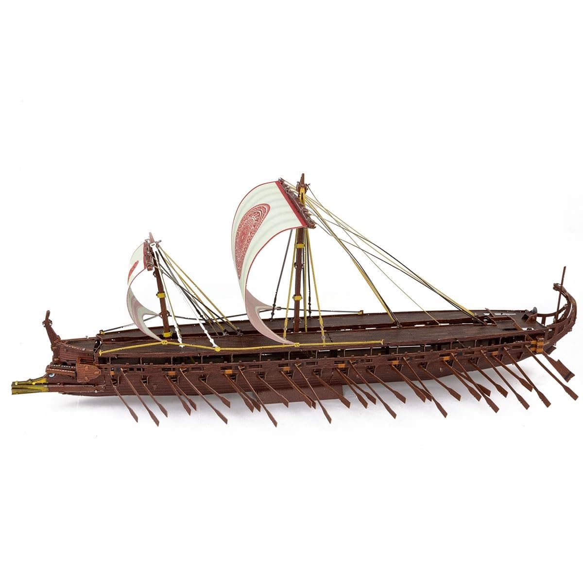 Metal Earth Premium Series Greek Trireme Ship 3D Metal Model Kit Fascinations - Image 2