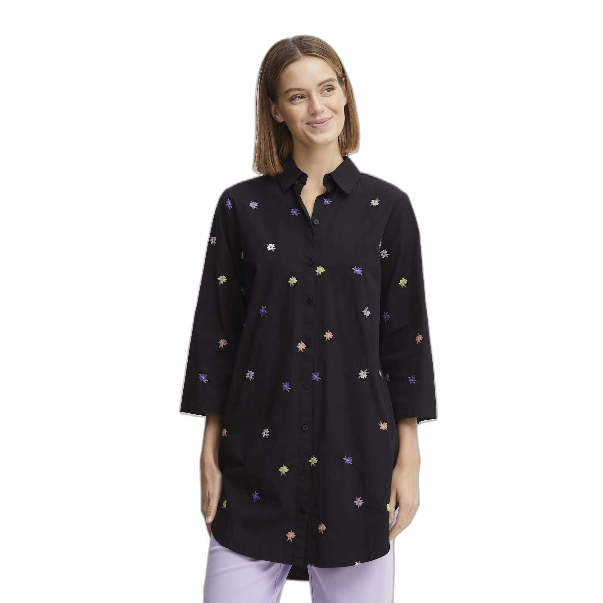 B. YoungWoman's embroidered blouse b.young Hanla