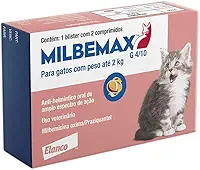 MILBEMAX FC 4/10 MG 2 CP (Gatos de 0,5Kg até 2Kg)