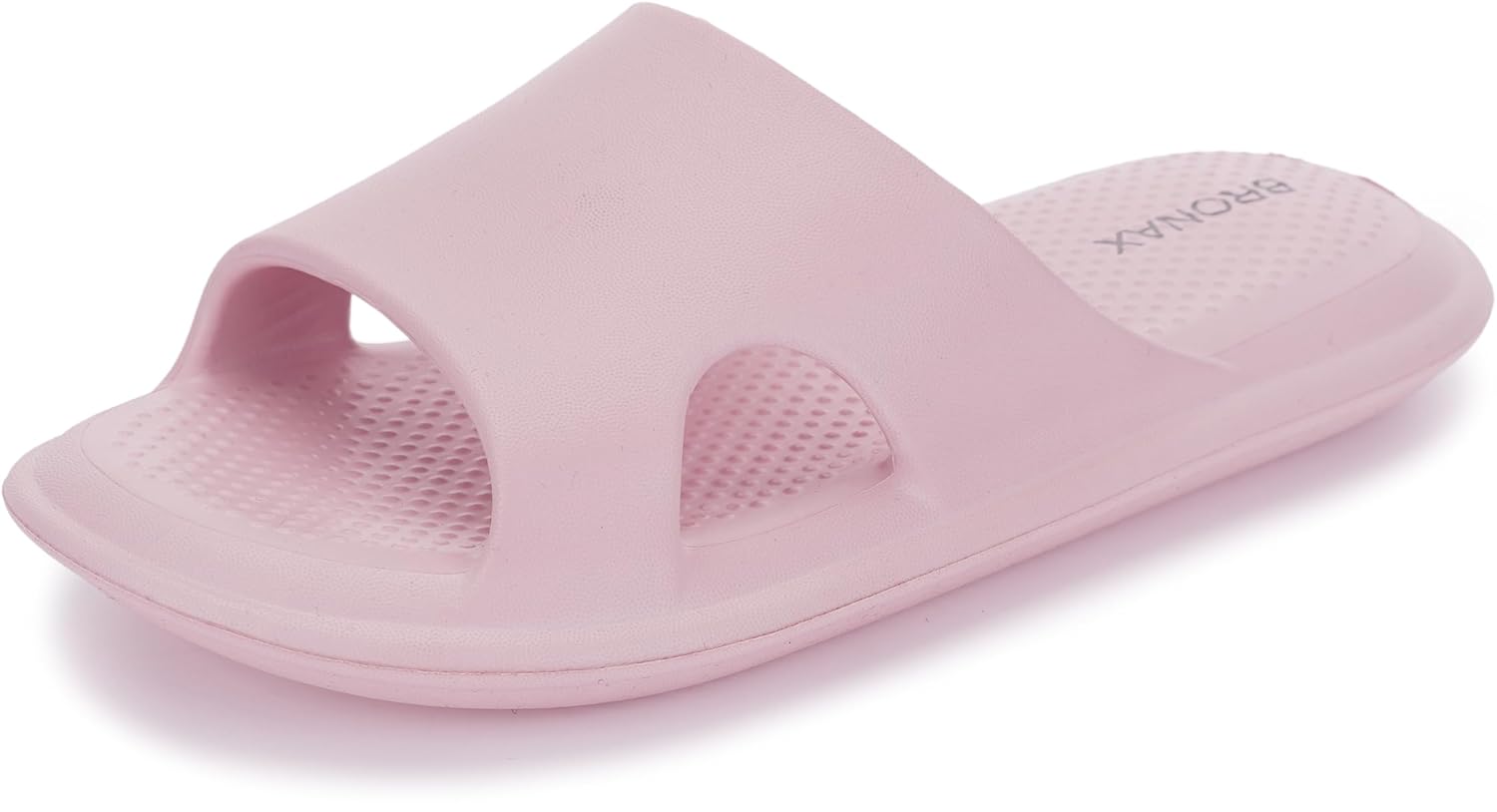 BRONAX House Slippers for Women and Mens Quick Drying Shower Shoes Cushioned Sole