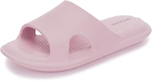 BRONAX House Slippers for Women and Mens Quick Drying Shower Shoes Cushioned Sole