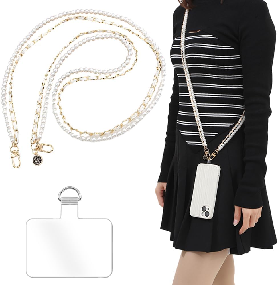 Amazon.com: Turkalla Phone Crossbody Chain Cell Phone Lanyard,Universal ...
