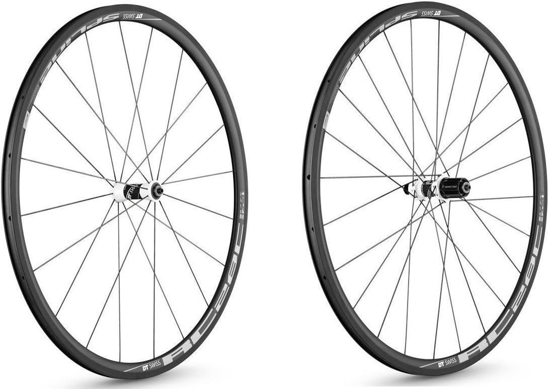 Coppia ruote strada Dt Swiss RC 28 SPLINE C- FULL CARBON-COPERTONCINO -  SHIMANO : Sport e tempo libero