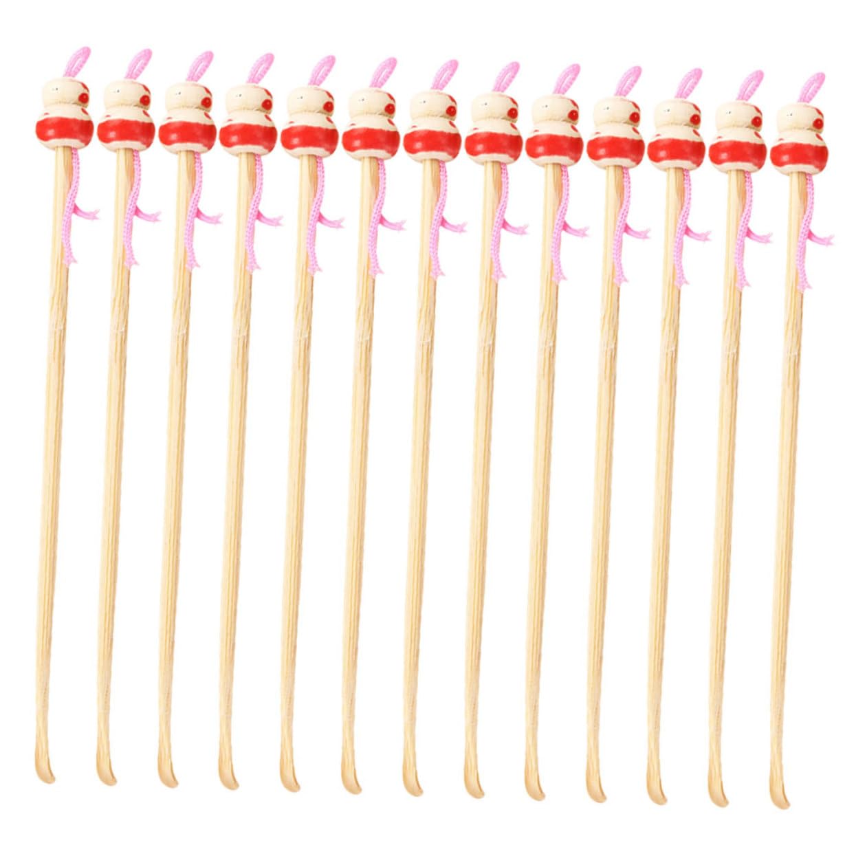 500piezas Cucharas De Cera Para Oídos De Colgantes De Limpieza De Cerumen Utensilios Color Aleatorio