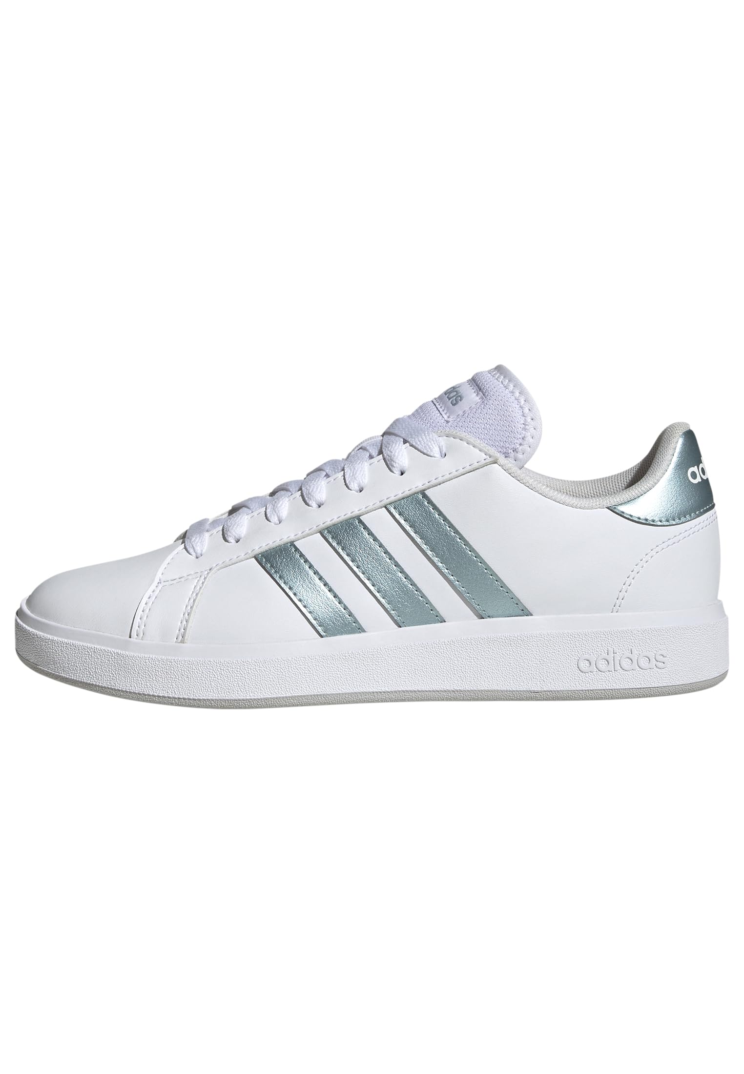 adidas Damen Grand Court TD Lifestyle Court Casual Shoes, FTWR White/Magic Grey met/Grey Two, 42 EU