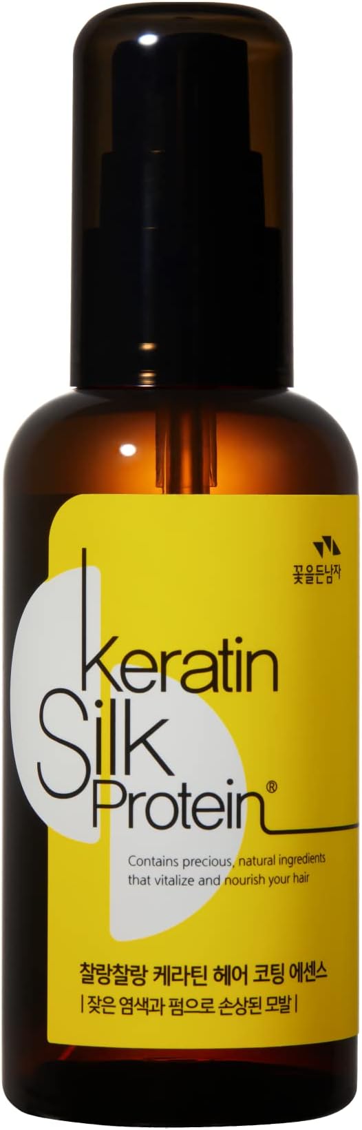 KERATIN SILK-PROTEIN HAIR COATING ESSENCE