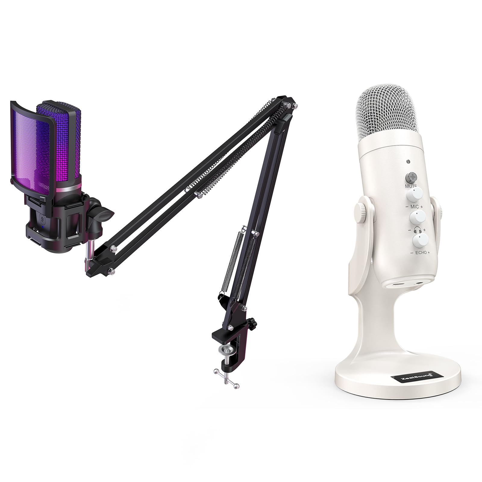 Amazon.com: ZealSound Gaming USB Microphone a68s-us and k66w-us