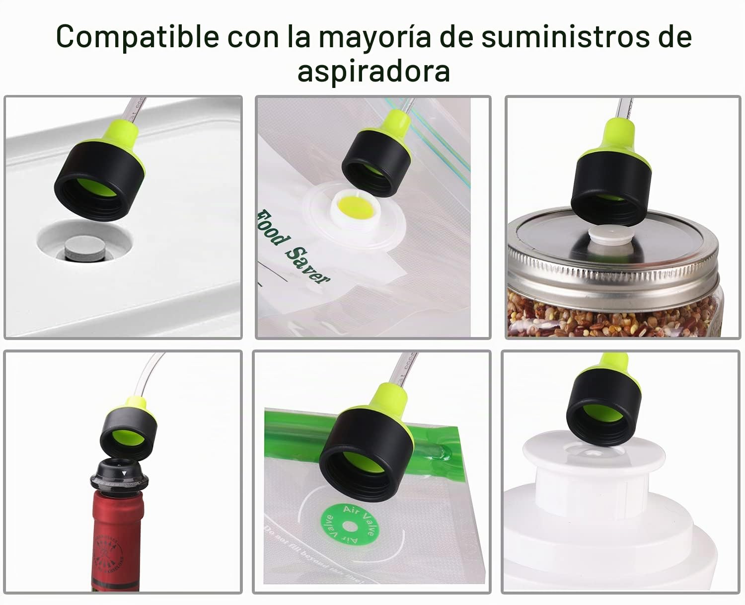 Manguera de accesorios compatible con FoodSaver, manguera de accesorios FA2000, FM2000 y FM2100 GM FAX12 000