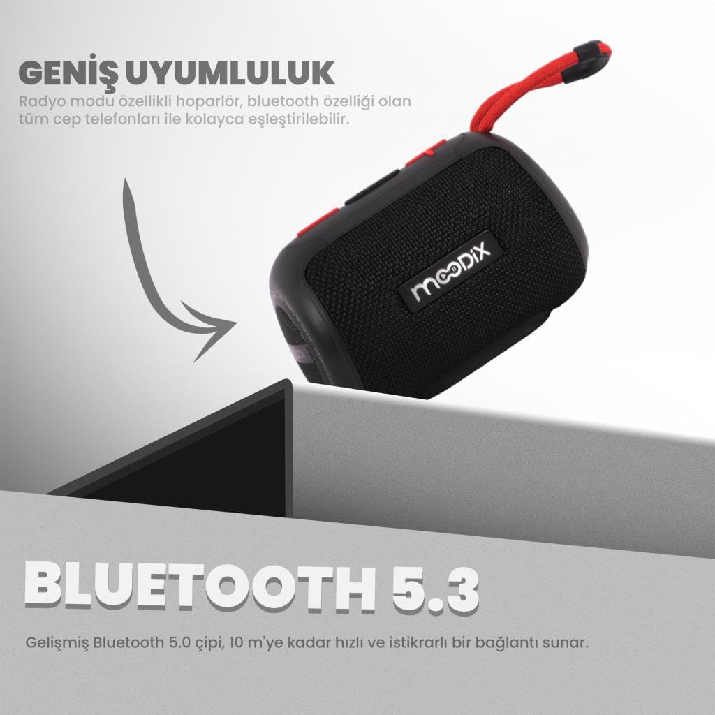 HO23T10 głośnik Bluetooth czarny