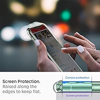 Vista 5 de CARLOCA Funda compatible con iPhone 11 Pro, patrón de grano de madera negro y rojo transparente con diseño de plástico transparente para iPhone 11