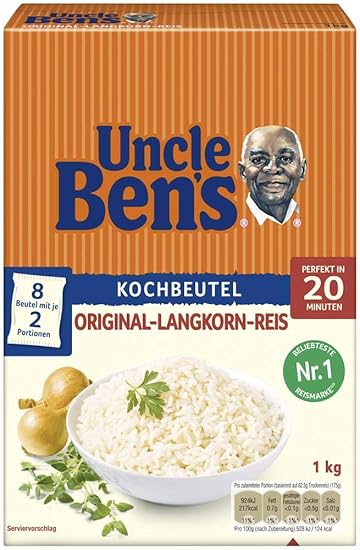 Uncle Ben S Original Langkorn Reis 20 Minuten Kochbeutel 9 Packungen 9 X 500g Amazon De Lebensmittel Getranke