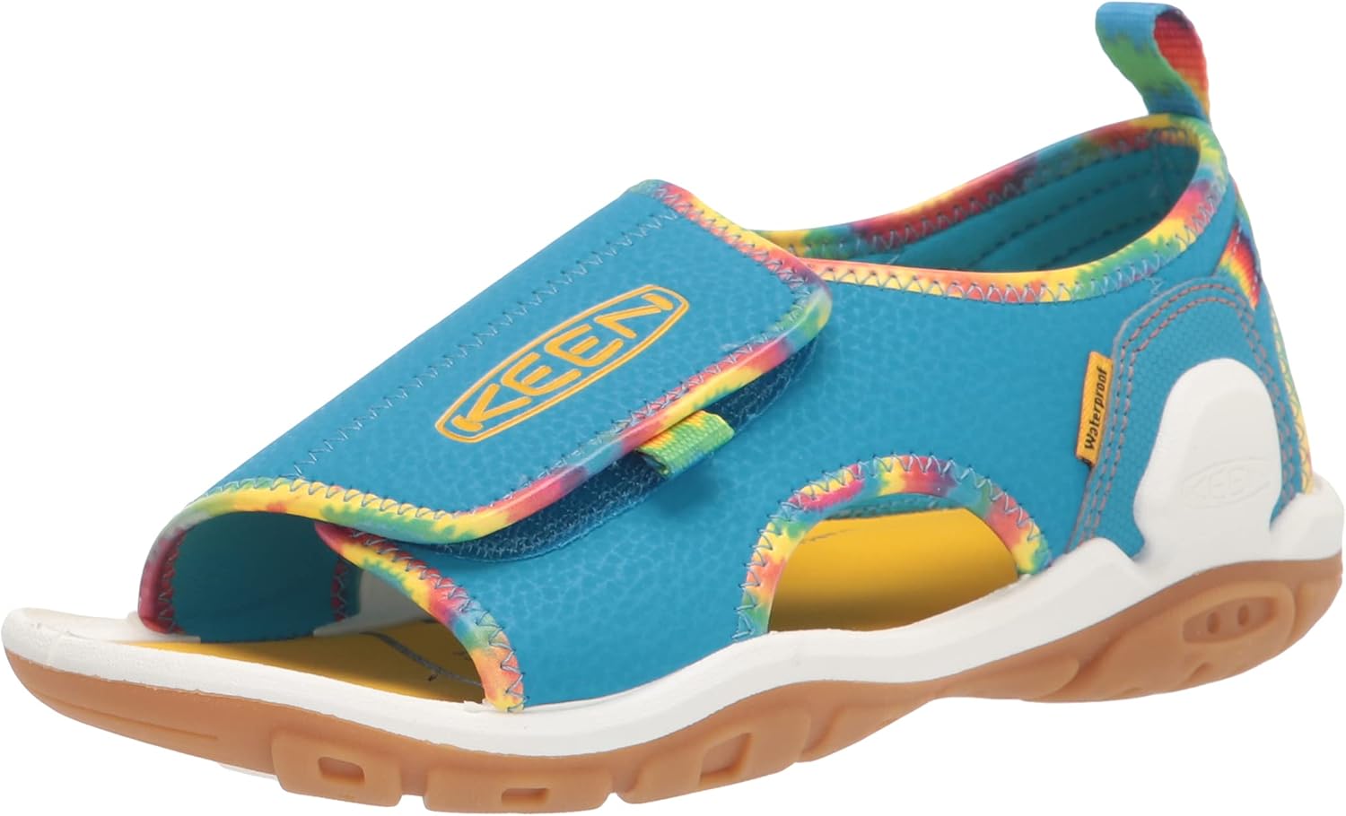 KEEN Sandalias de punta abierta Knotch River unisex para niños