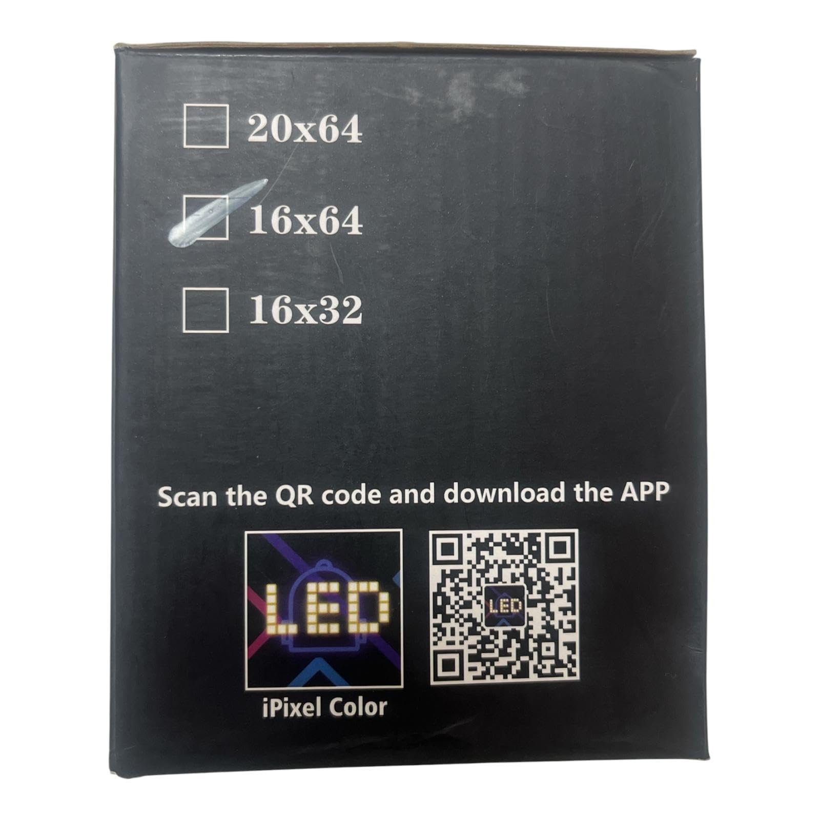 Genérico Pantalla Display LED RGB Flexible Programable, Textos Personalizables con App Bluetooth. (20 x 33 cm) Muestra Mensajes, Publicidad en Tiendas, comercios y escaparates