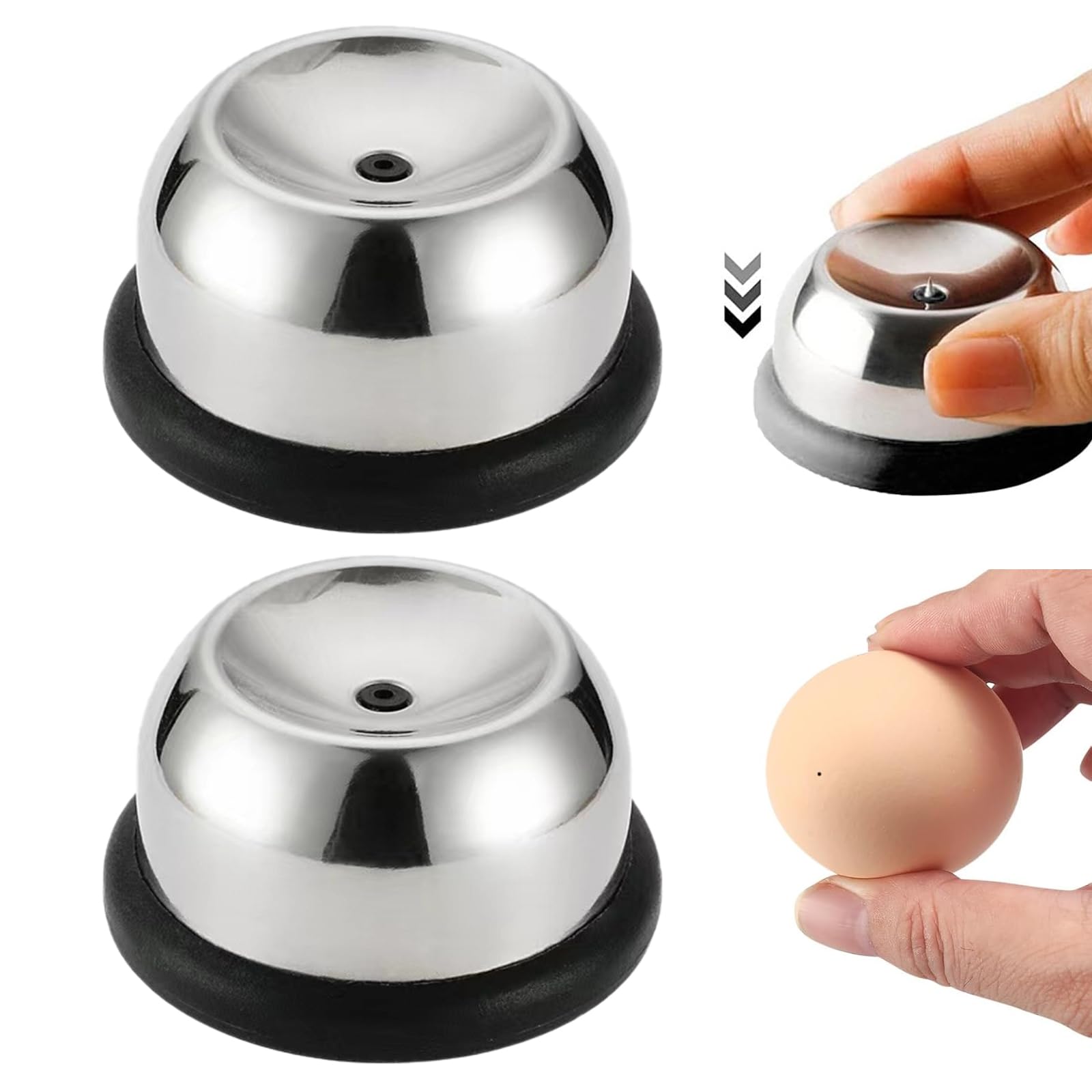 Eierpiekser Aus Edelstahl - Eierstecher Und Eierlocher Für Perfekt Gekochte Eier Ohne Platzen