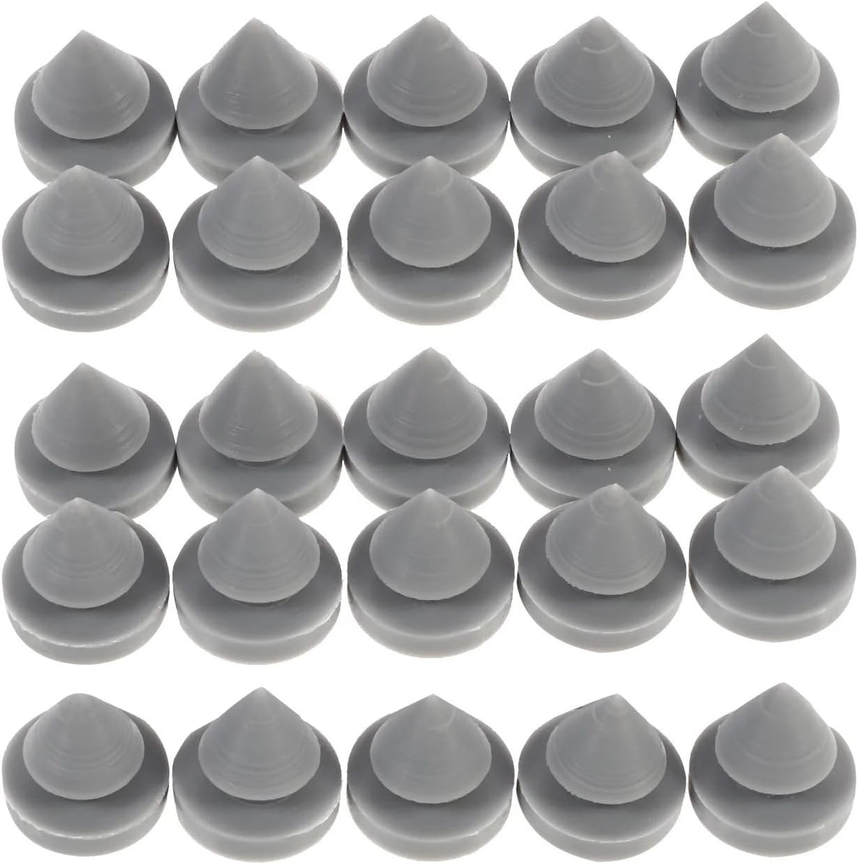 Door Silencer 300 Pcs Anti-Collision Rubber Plug Elevator Door Spacers Silicone Bumpers Absorb Impact Protector for Home Mall Cabinet Furniture
