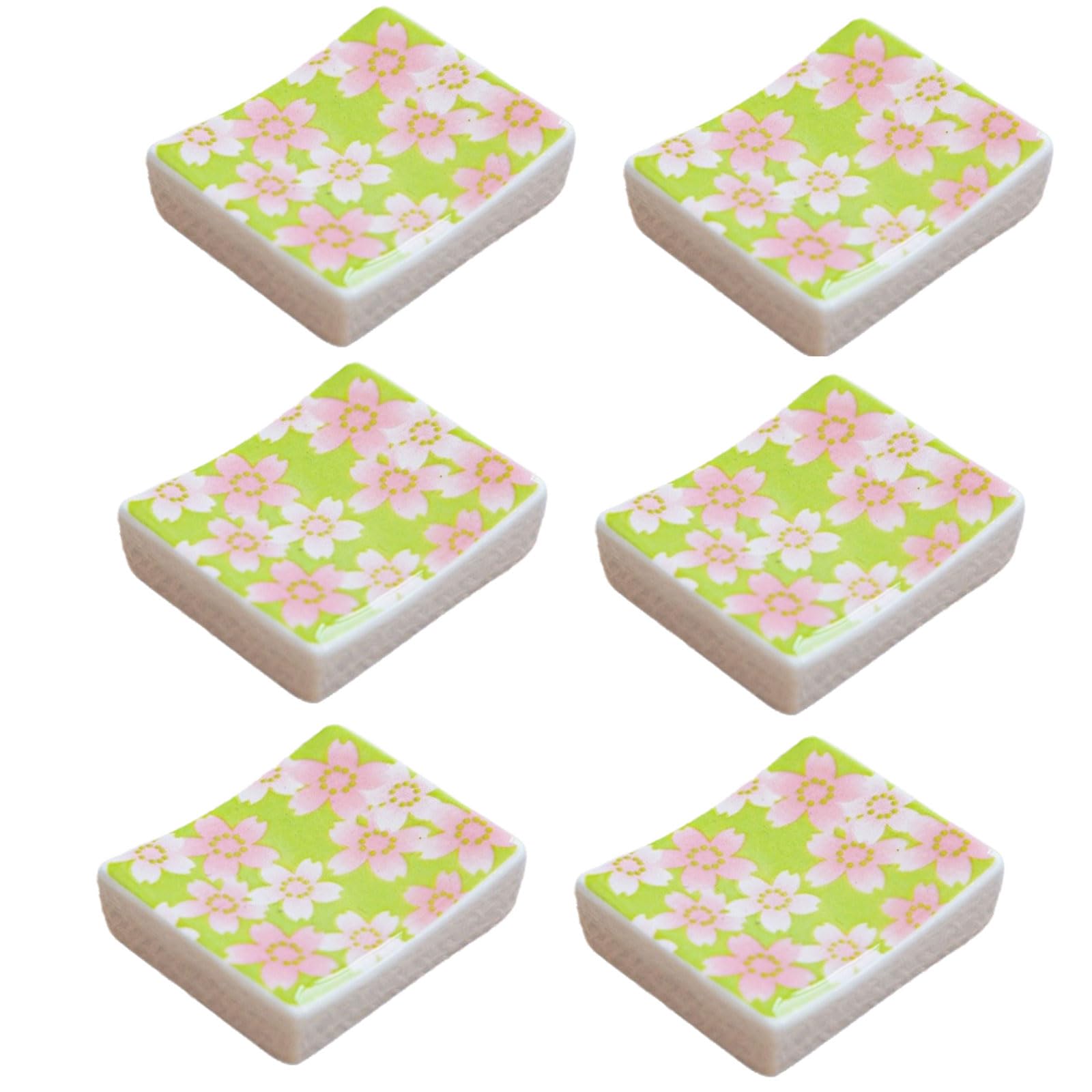 MRKU Chopstick Rest Chopsticks Holders Restaurant Square Ceramic,Japanese,Chinese Decorations,Decoration For Home Tableware,for Countertop Tableware