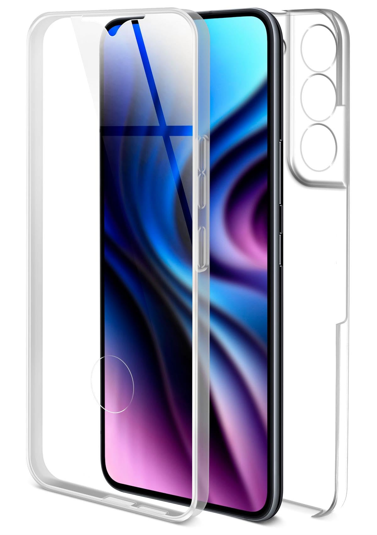 ONEFLOW Touch Case – Hülle 360° Komplettschutz für Samsung Galaxy S22