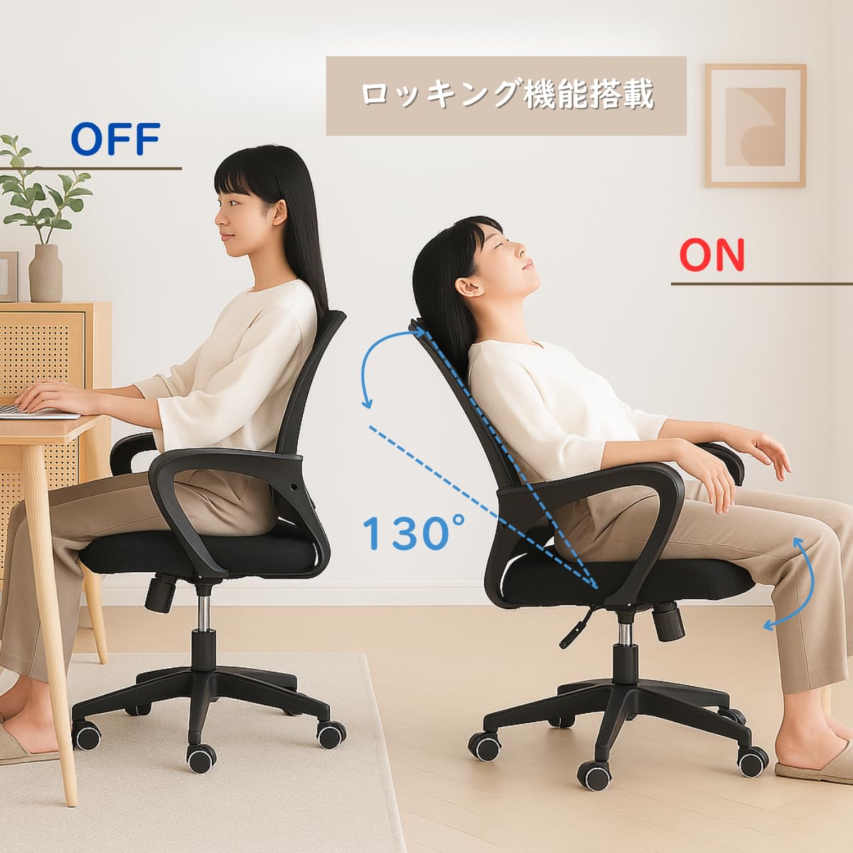 Amazon.co.jp: 蒸れ防止 NEOCHAIR オフィスチェア デスクチェア