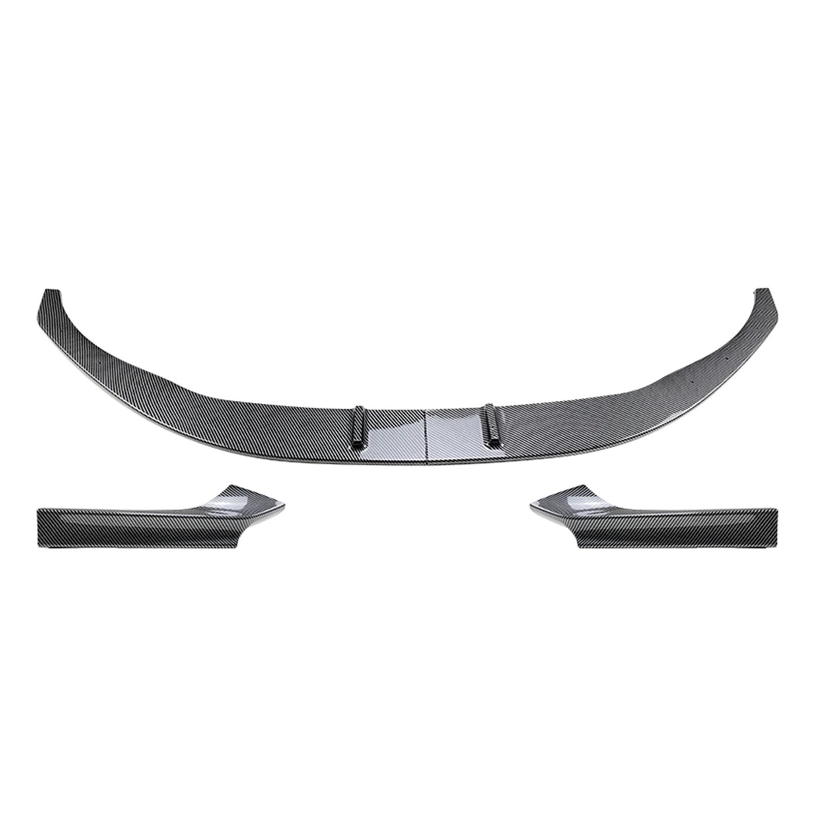 MCSTYEWR Carbon Look Boczny Splitter Kompatybilny z BMW F22 F23 M Sport 2014-2021