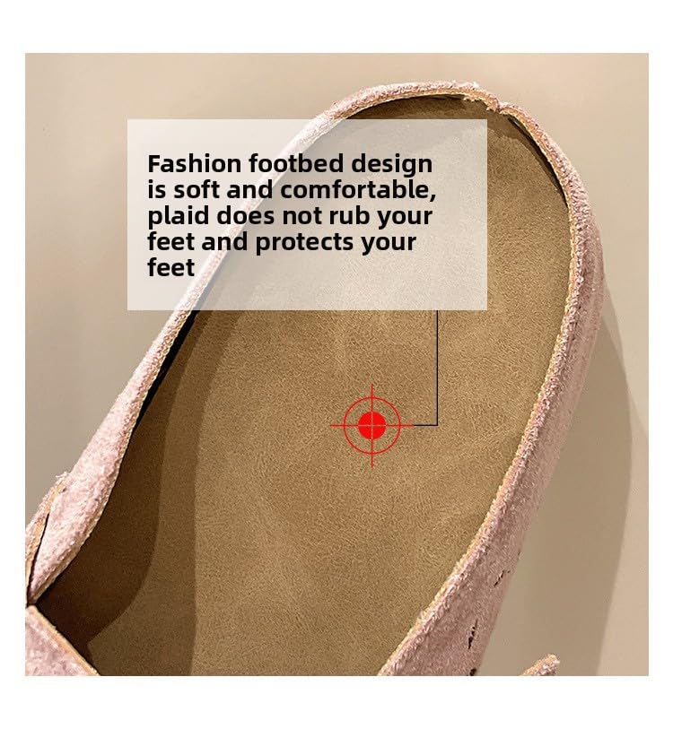 2025 spring and summer new one-pedal casual buckle with hole hole cool slippers women's bag head half slippers women's outer wear2