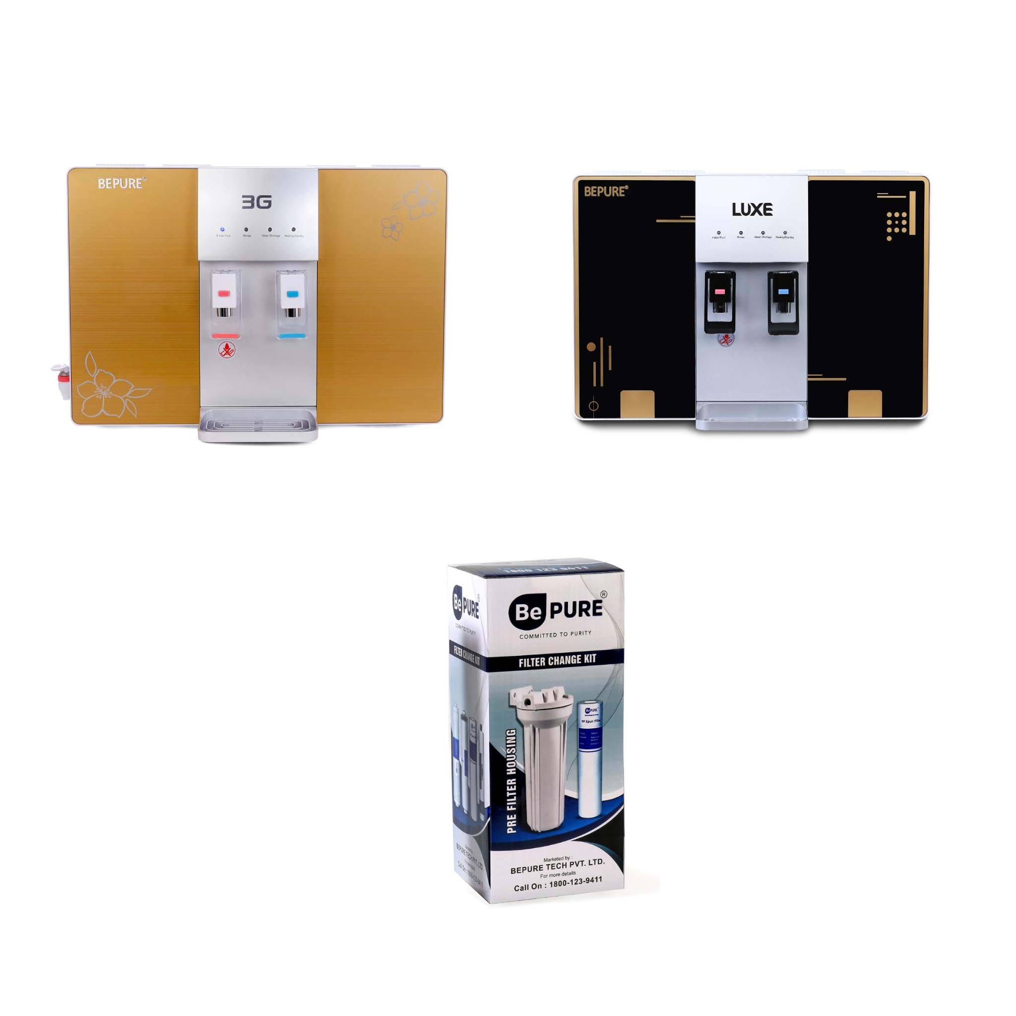 Bepure Annual Filter Change kit for Bepure 3G and Luxe Model Copper Alkaline Cartridge (Alkaline Version)-image-4