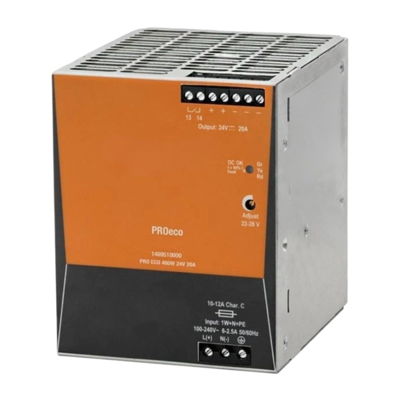 Alimentation 24V 20A pour automatisation de convoyeurs