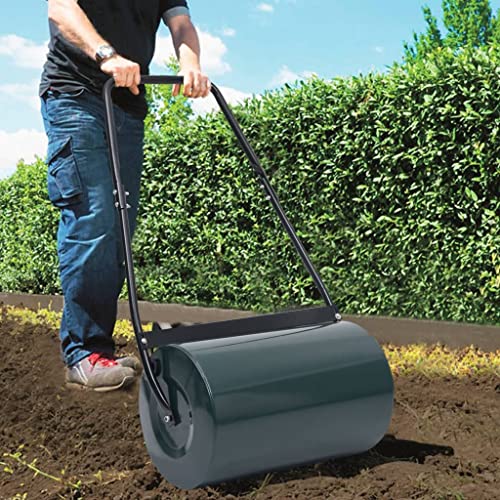 Lechnical Lawn Roller Green and Black 63 cm 50 L,Gardening,Gardening Tools,Lawn Rollers-147846
