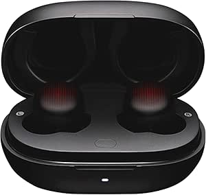 Amazfit PowerBuds Auricolari Sportive Wireless fili con Monitoraggio della Frequenza Cardiaca Durante L'attività Fisica (Nero)