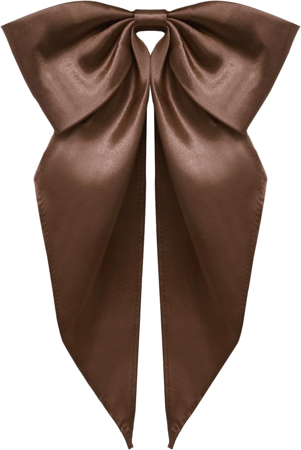 Large Bow Tie for Women Men Adjustable Pretied Big Bowtie for Work | Huge Size, Adjustable Strap, Pretied Knot, Satin Polyester, Subtle Sheen, Work Prom Party Daily, Unisex Accessory