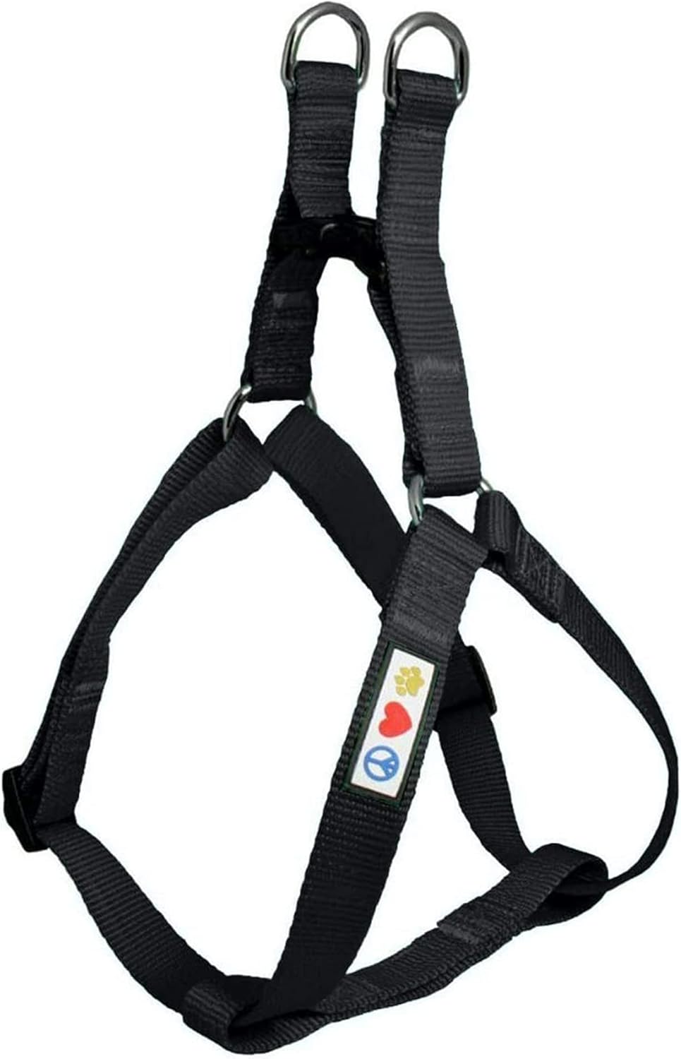 Pawtitas Solid Color Step in Dog Harness or Vest Harness Dog Training Walking of