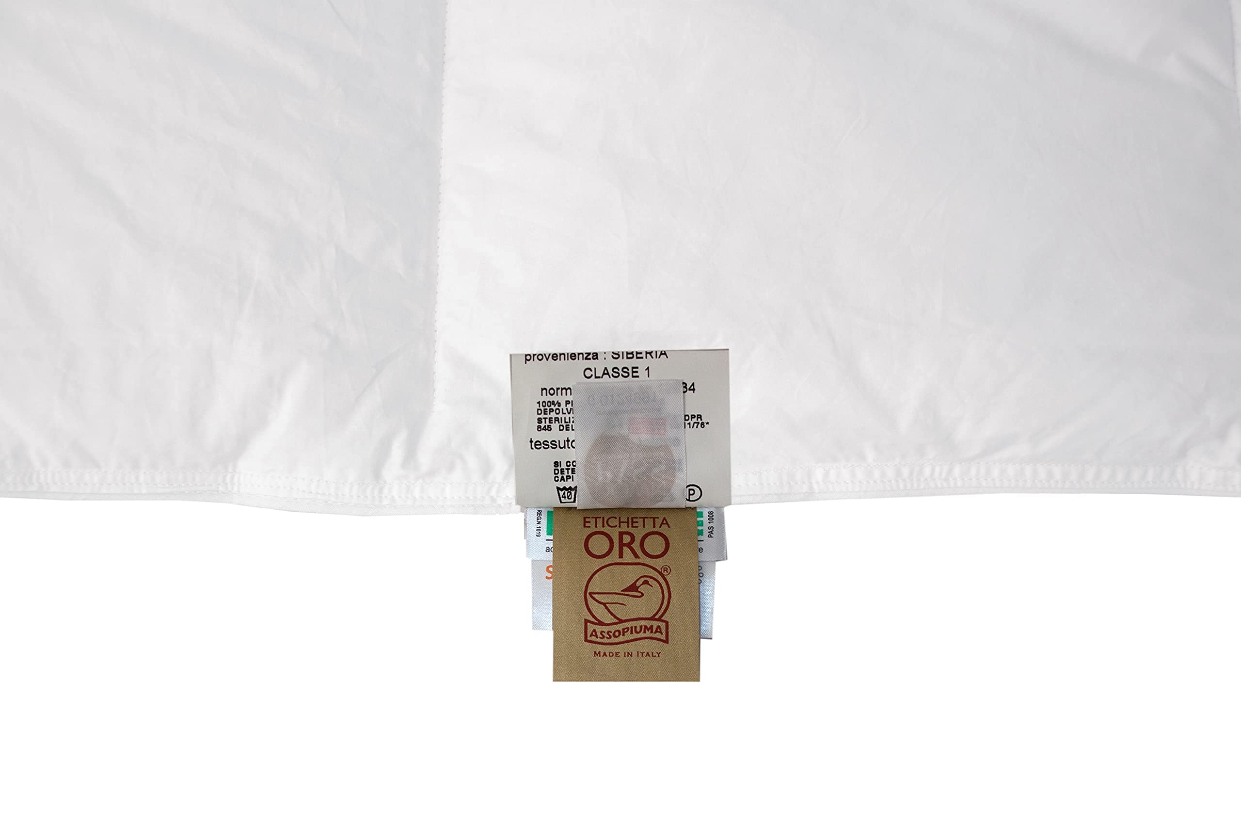 PERLARARA Piumone Molina Piumino in Piuma d’Oca Vergine iDream Letto Singolo Una Piazza Maxi, Invernale 4 su 5 Punti Calore 155x220 cm