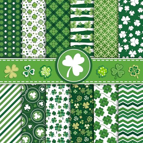 Konsait 24 Sheets St. Patrick's Day Scrapbook...