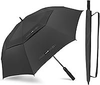 Vista 39 de ZOMAKE - Paraguas de golf a prueba de viento, extragrande, de gran tamaño, de doble dosel resistente para lluvia, juegos deportivos y carrito