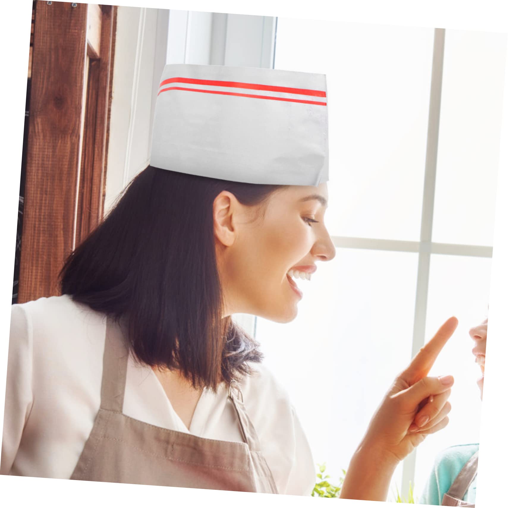 Holibanna 80piezas Sombreros De Papel para Chef Desechables Gorros Unisex para Restaurantes y Catering Aptos para Cocina y Eventos