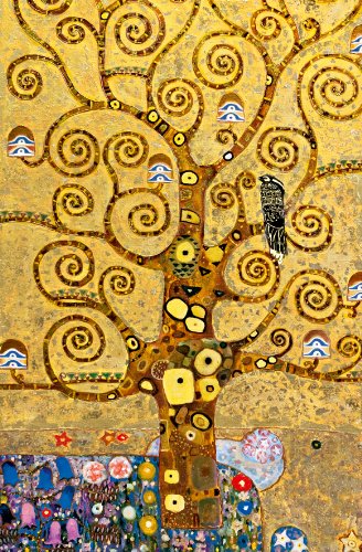 Ideal Decor Tree of Life 1-Panel Wall Mural