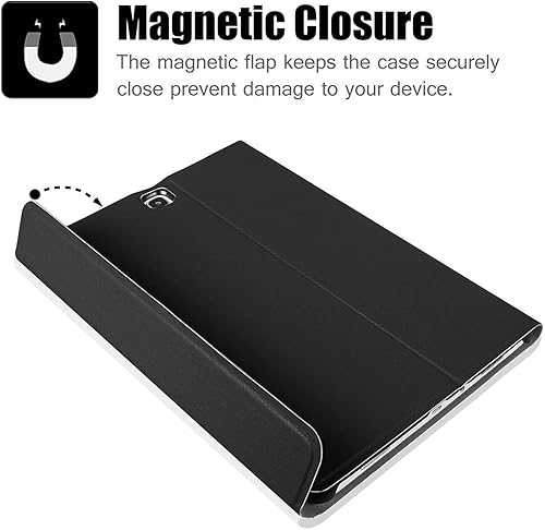 Miniatura 5 de Fintie Smart Book - Funda para Samsung Galaxy Tab A 9.7 (SM-T550, SM-P550), soporte delgado que admite tres ángulos de visión con función de apagado