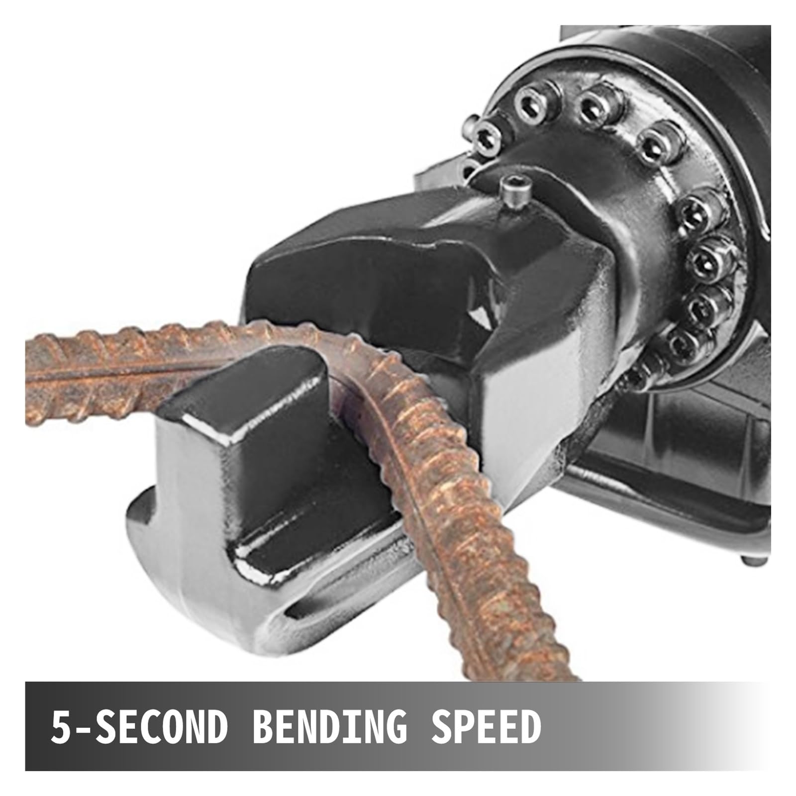 Crimpadora Hidráulica, Dobladora de acero de barras de refuerzo hidráulica eléctrica de mano de 800 W, 4 mm-16 mm 110 Velocidad de flexión 5S con llave y llaves inglesas Máquina de RC-16 Crimpadora, M